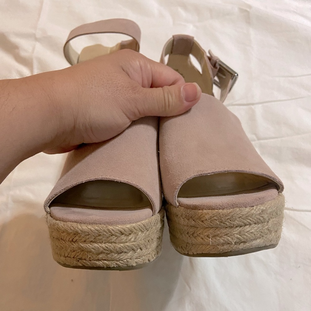 Marc Fisher Platform Espadrilles Ballet Pink - image 6